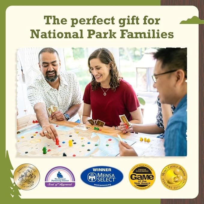 Trekking The National Parks: The Award-Winning Family Board Game Trekking The National Parks: The Award-Winning Family Board Game